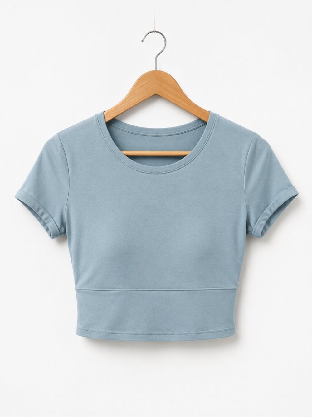 Offline Women's Blue Crop Athletic Top Size Small